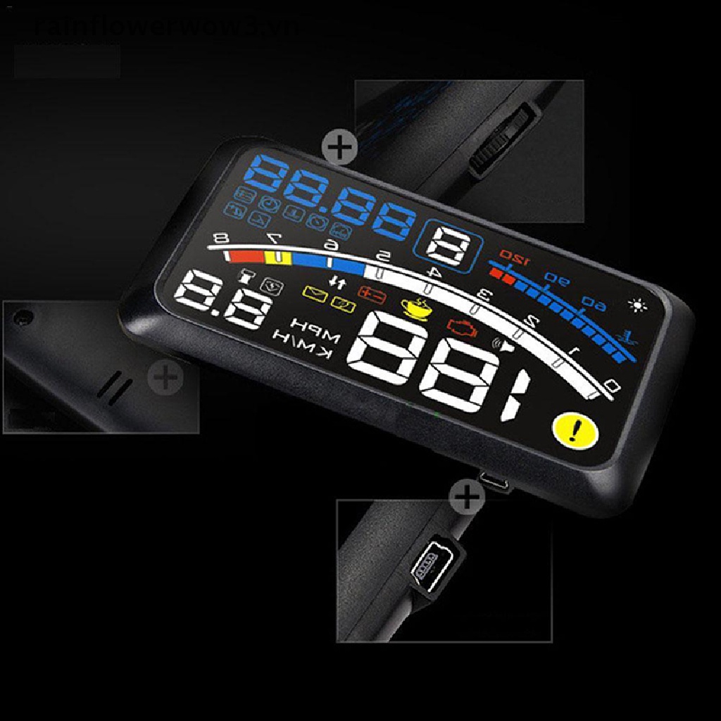 Giá Đỡ HUD 5.5 &quot;OBDII OBD2 Chuyên Dụng Cho Xe Hơi