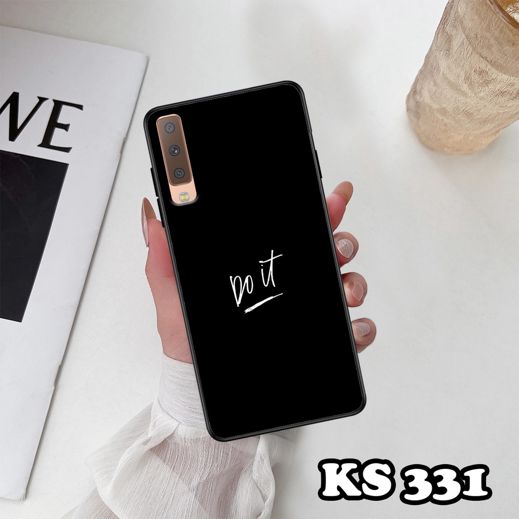 Ốp lưng Samsung A7 2018 - Samsung A9 2018 - Ốp in hình WordLove - Chất liệu TPU siêu bền
