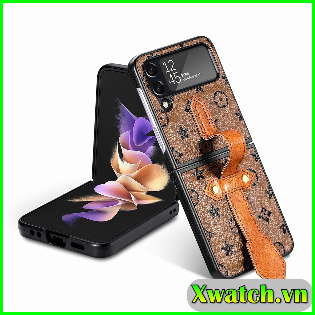 Ốp lưng dành cho Samsung Galaxy Z Flip 4 họa tiết L.V