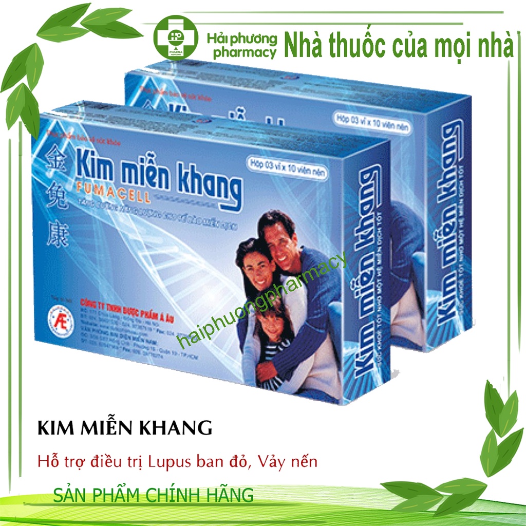 Kim Miễn Khang – Hỗ Trợ Cải Thiện Vảy Nến và Lupus Ban Đỏ