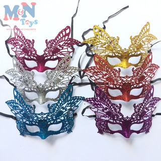 Mặt nạ hóa trang hình bướm nhũ chơi trung thu, Halloween