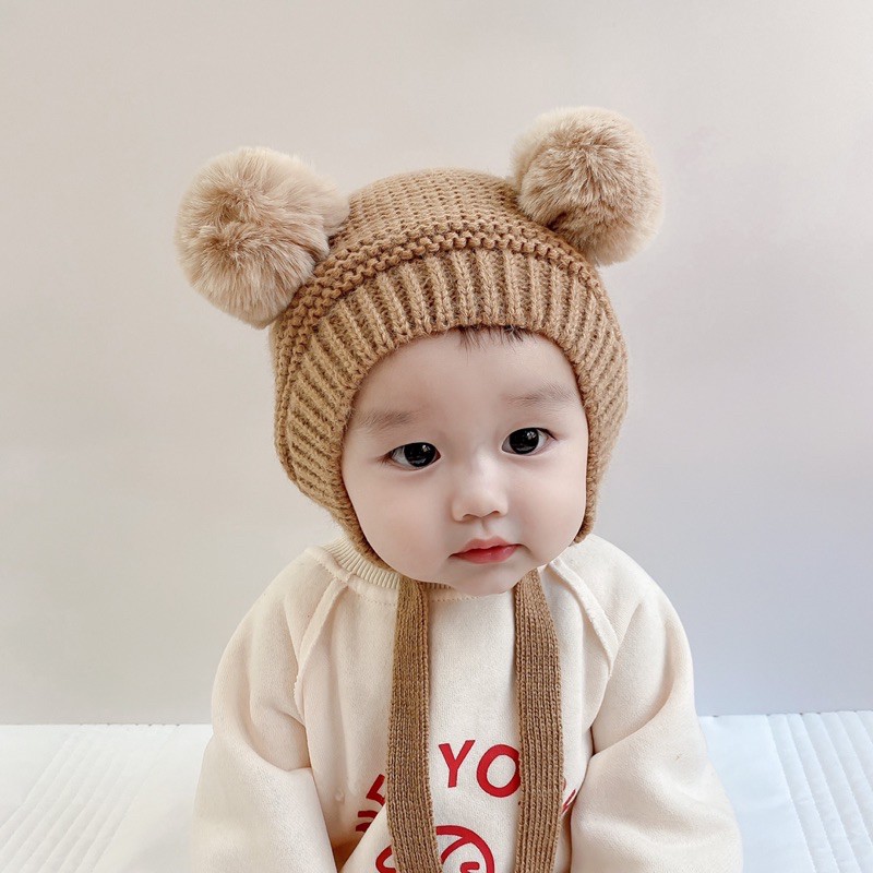 MŨ LEN/LÔNG MÙA ĐÔNG CHO BÉ