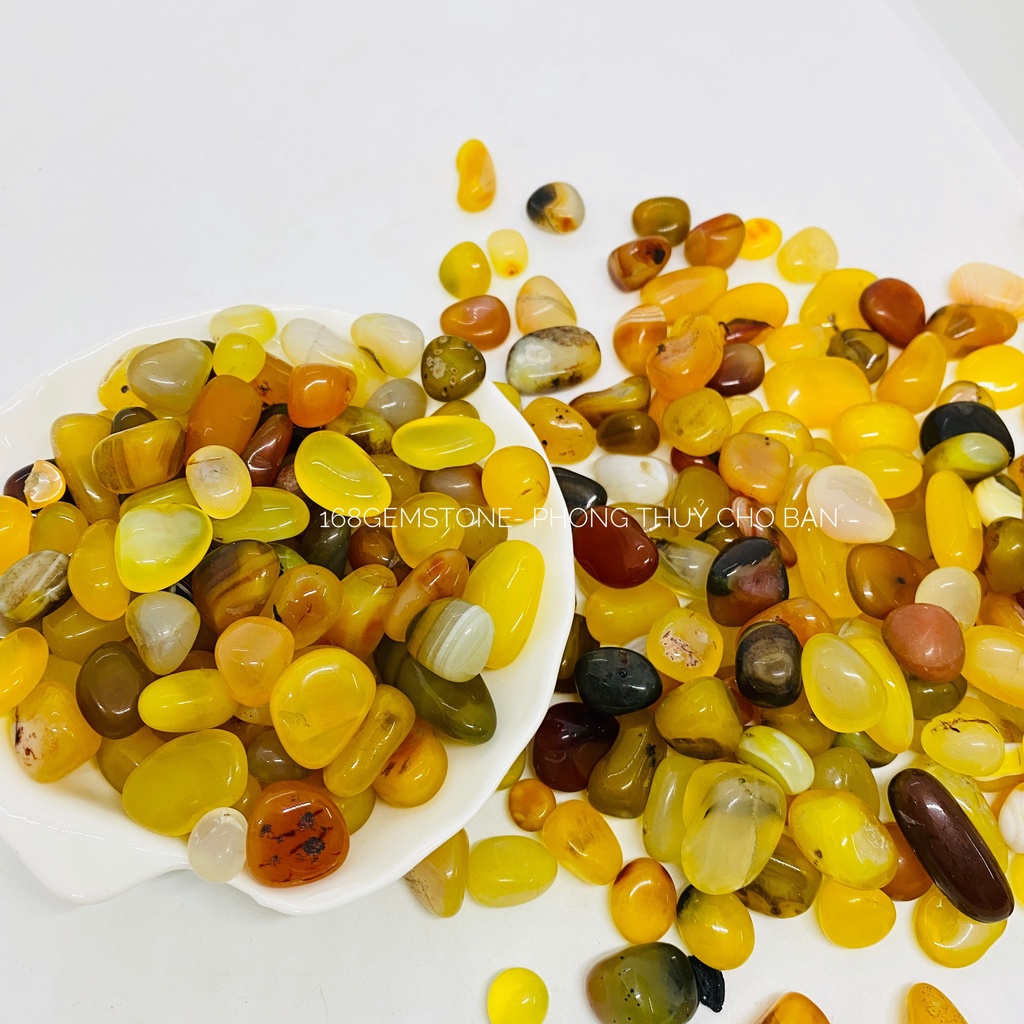 [ Nhiều Màu ] Sỏi Vụn Mã Não Trang Trí, Đá Vụn Mã Não Phong Thuỷ