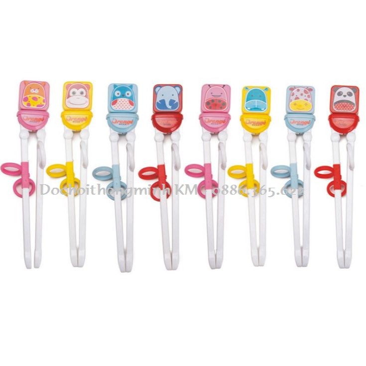 Đũa tập gắp CÓ VÒNG XỎ NGÓN cho bé từ 2 tuổi