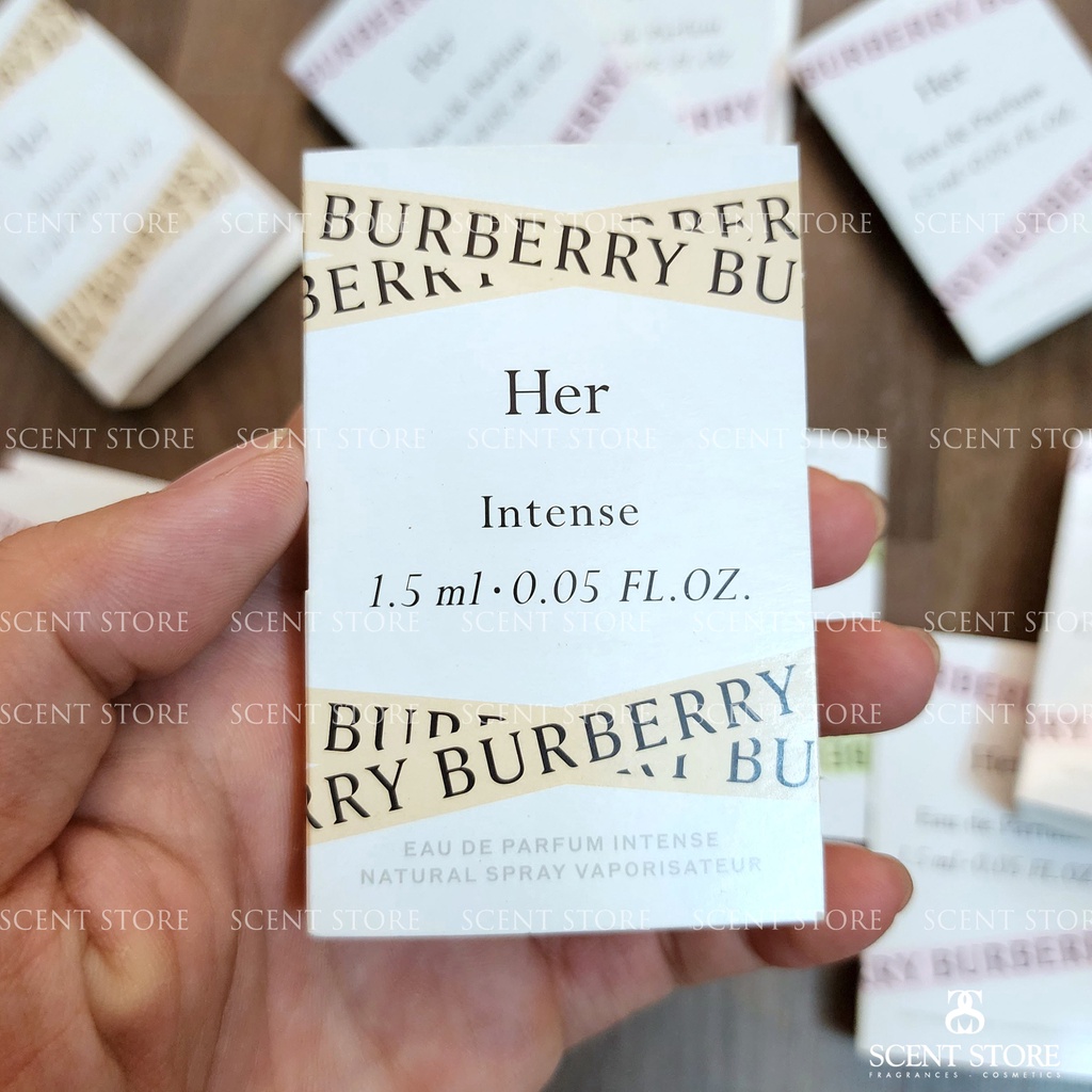 Scentstorevn - Vial chính hãng nước hoa Burberry Her Edp, Blossom, London Dream [1.5ml]