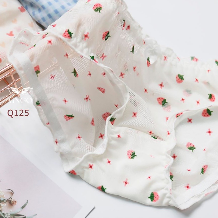 VINGO Quần Lót Nữ Ren Sheer Gợi Cảm Mềm Mại Lót Cotton Kháng Khuẩn An Toàn Họa TiếtPhối Nơ Nhỏ Dễ Thương Q123 V | BigBuy360 - bigbuy360.vn