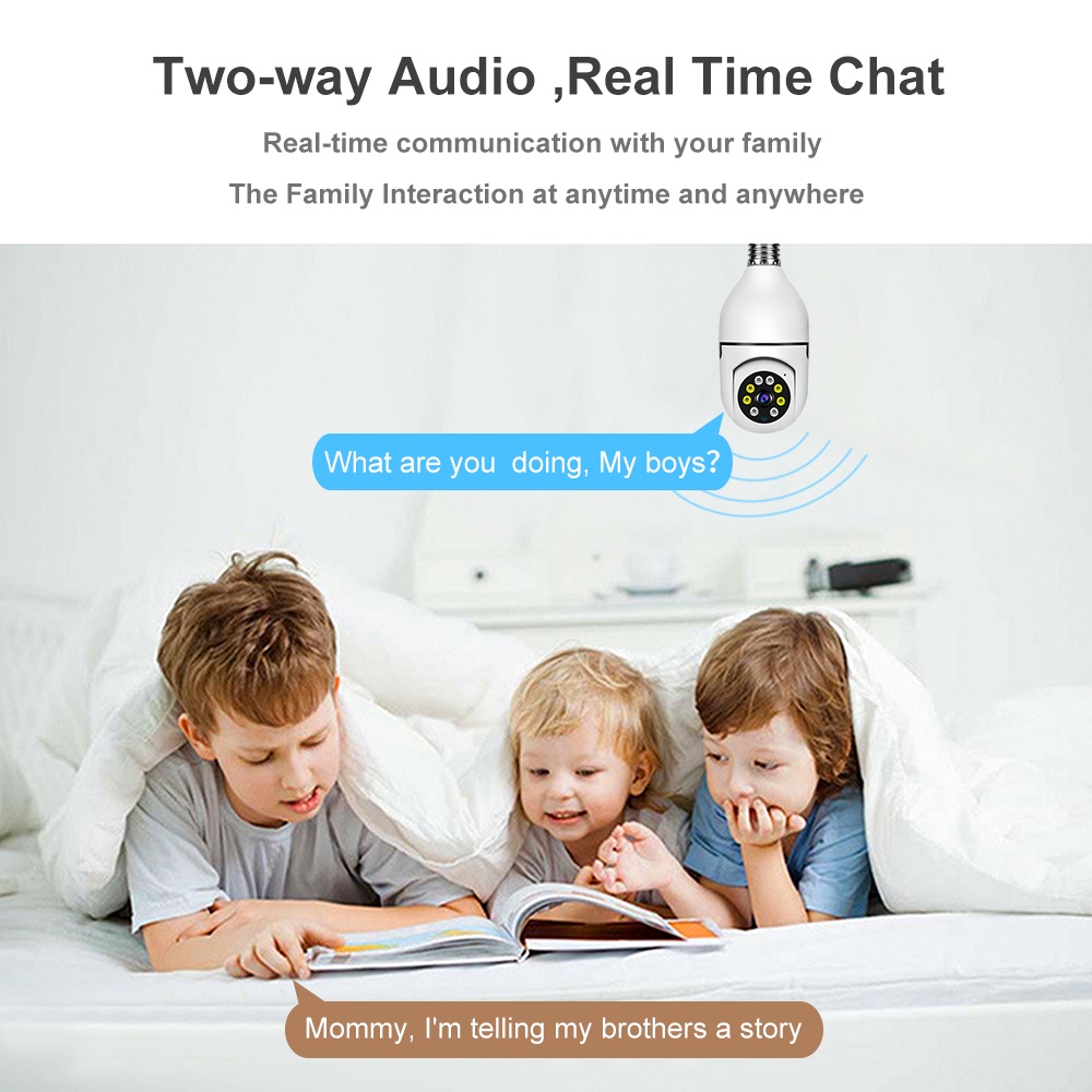 Thiết Bị Theo Dõi Tự Động Không Dây Trong Nhà V380 Q15 CCTV 360° Camera IP WIFI PTZ IP 10M Với Tầm Nhìn Ban Đêm Tốt