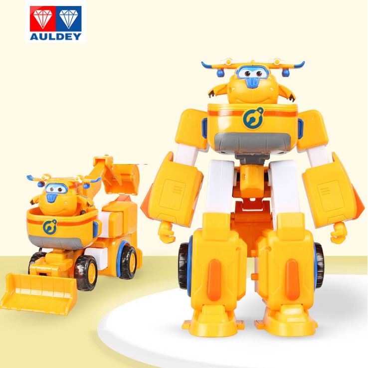 Super wings đội bay siêu đẳng Robot Biến Hình Kết Hợp Xe Cứu Hộ Nhỏ mô hình Donnie Thông Minh