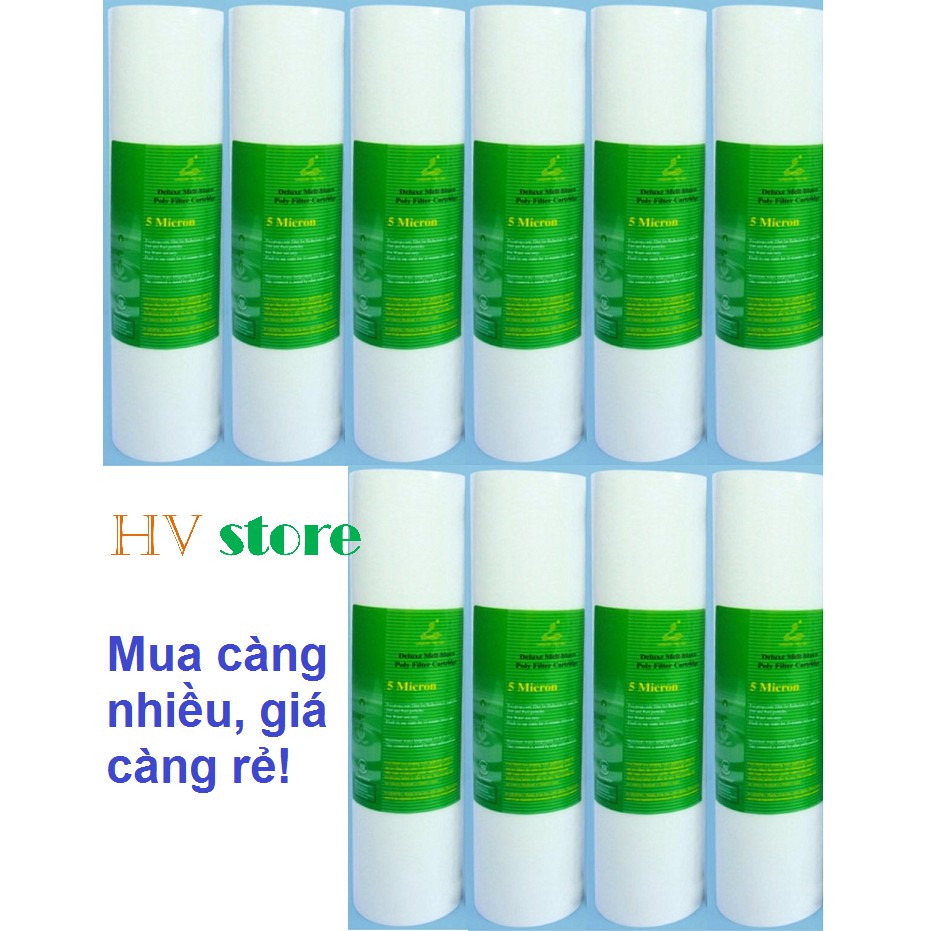 Bộ 20 chiếc lõi lọc nước số 1 dành cho các loại máy lọc nước RO