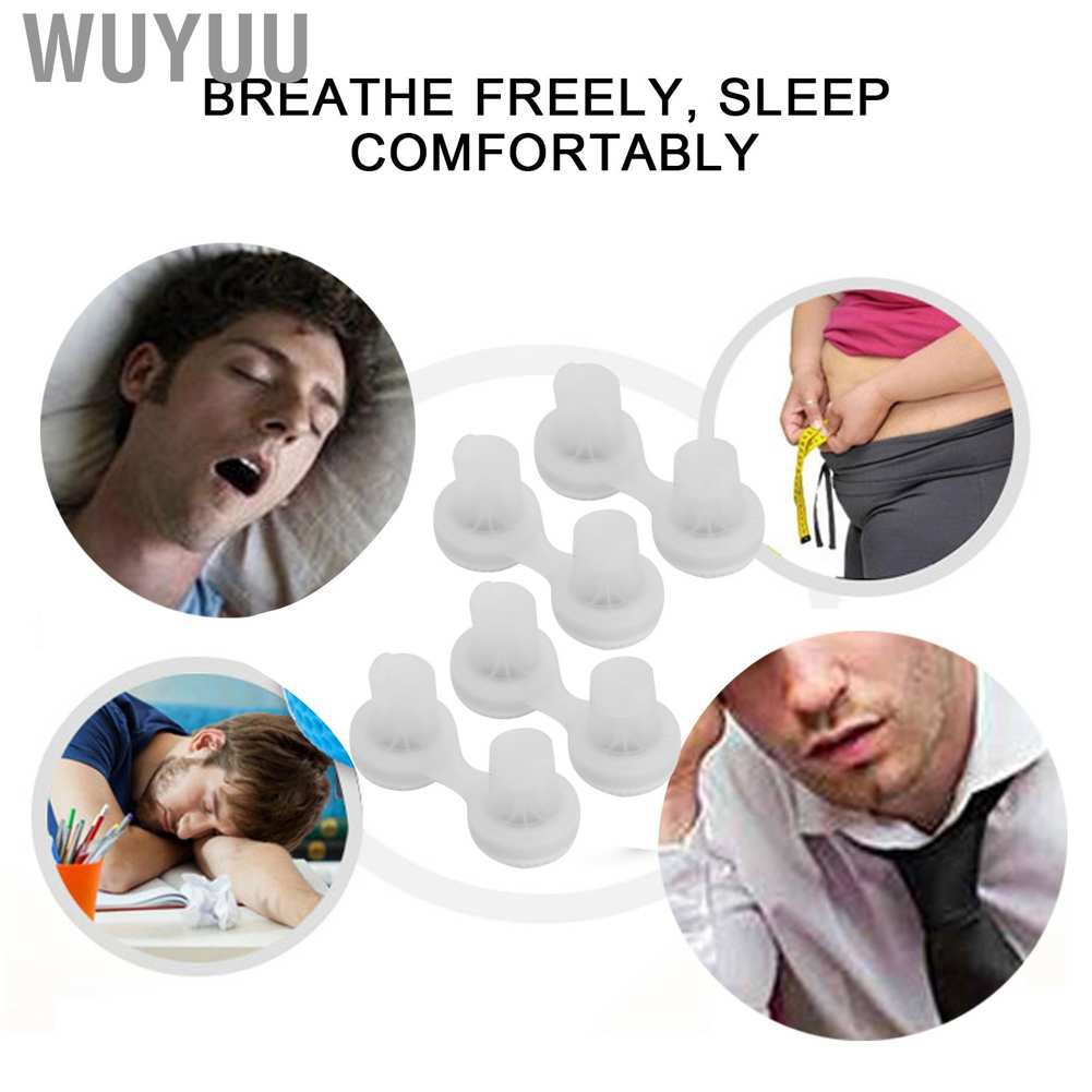 Wuyuu 2 Box Anti Snoring Device Mini Snore Stopper Sleep Аid Solution Set