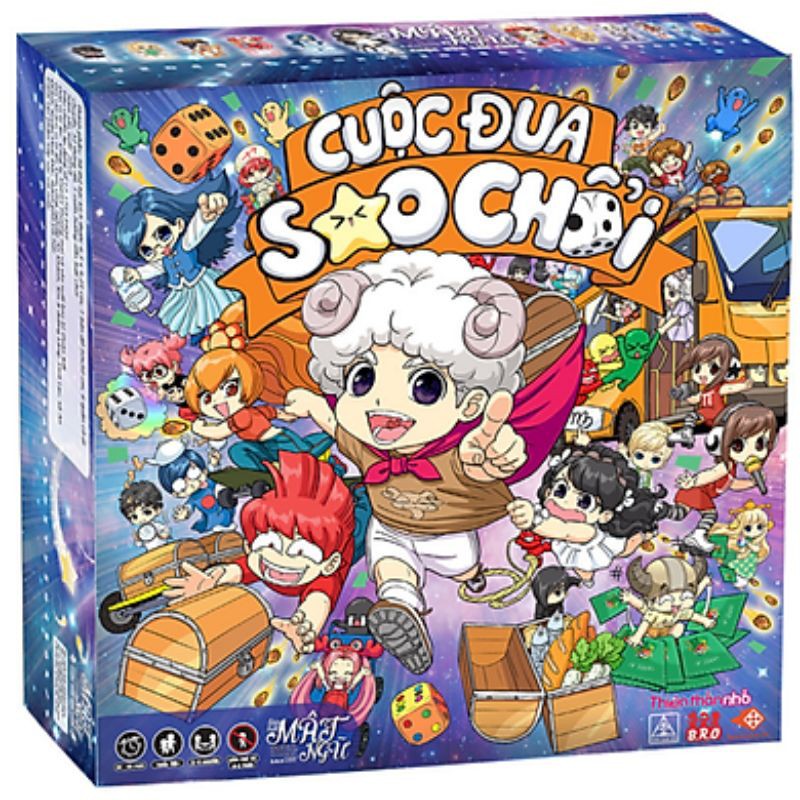 Cuộc đua sao chổi [ Có Video ] - Boad game - Lớp học mật ngữ