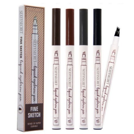 Bút Kẻ Lông Mày Gẩy Sợi Fine Skech Miking 4D Pretty | BigBuy360 - bigbuy360.vn