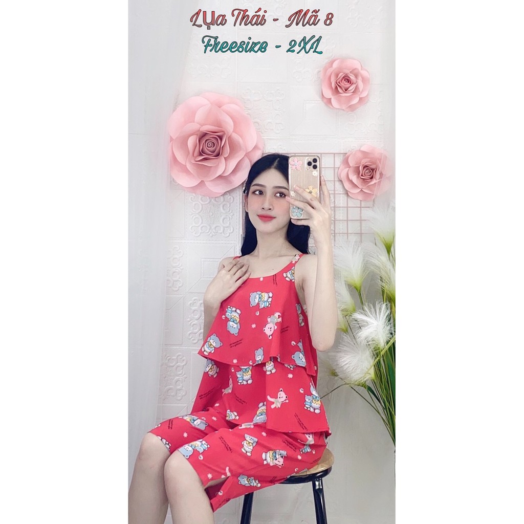 HOT - HOT - HOT - HÀNG MỚI VỀ PIJAMA LỤA THÁI CAO CẤP LỬNG 2 DÂY ĐƯỢC ƯA CHUỘNG NHẤT 2020 | BigBuy360 - bigbuy360.vn