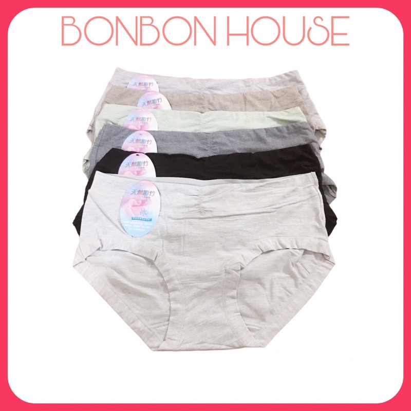 Quần Lót Cotton Tre Siêu Nhẹ Kháng Khuẩn Cạp Nhún