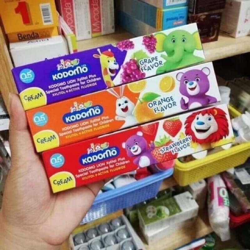 Kem đánh răng Kodomo trẻ em