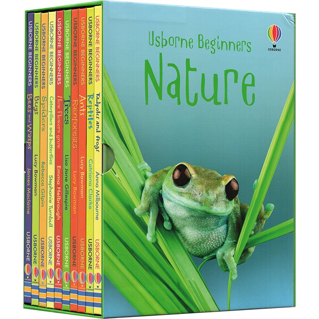 [Big Sale!] Bộ nhập 10q - USBORNE BEGINNERS NATURE BOXSET