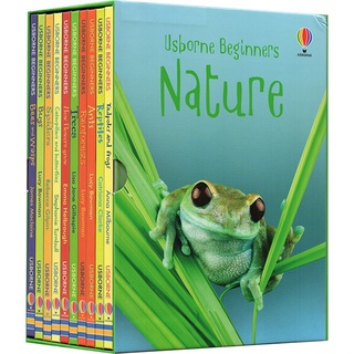 Bộ nhập 10q - usborne beginners nature boxset