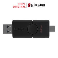USB Kingston 32GB 3.2 Hai chuẩn Type-A và Type-C hàng chính hãng