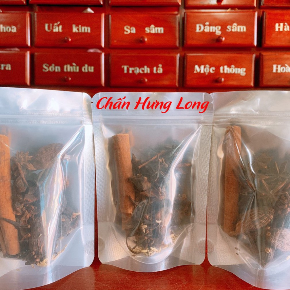 Bột ngũ vị hương lau nhà, lau bàn thờ, tẩy uế 100g