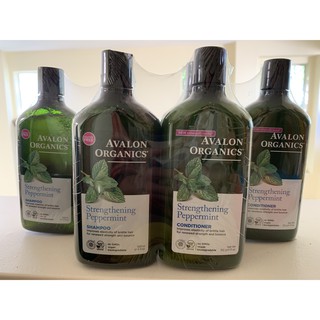 Dầu Gội / Xả Bạc Hà - Avalon Organic - 325ml