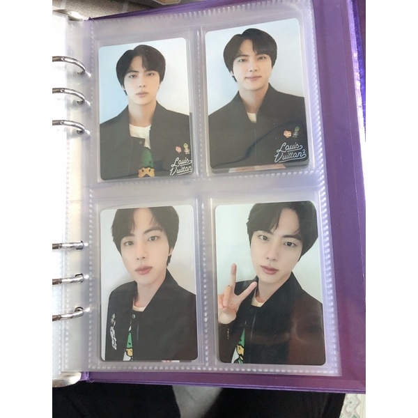 Card bo góc thẻ bài Jin BTS