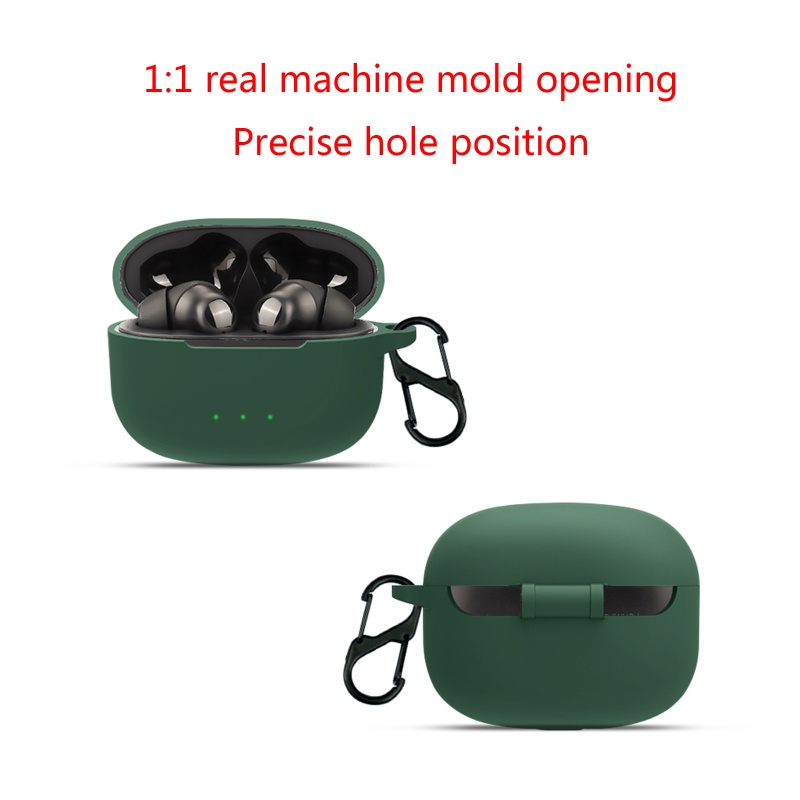 Vỏ Bảo Vệ Hộp Sạc Tai Nghe Oraimo FreePods 3 Bằng Silica Chống Trượt Chống Sốc