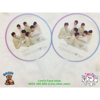 [MUA 1 TẶNG 1] Quạt nhựa cầm tay BTS