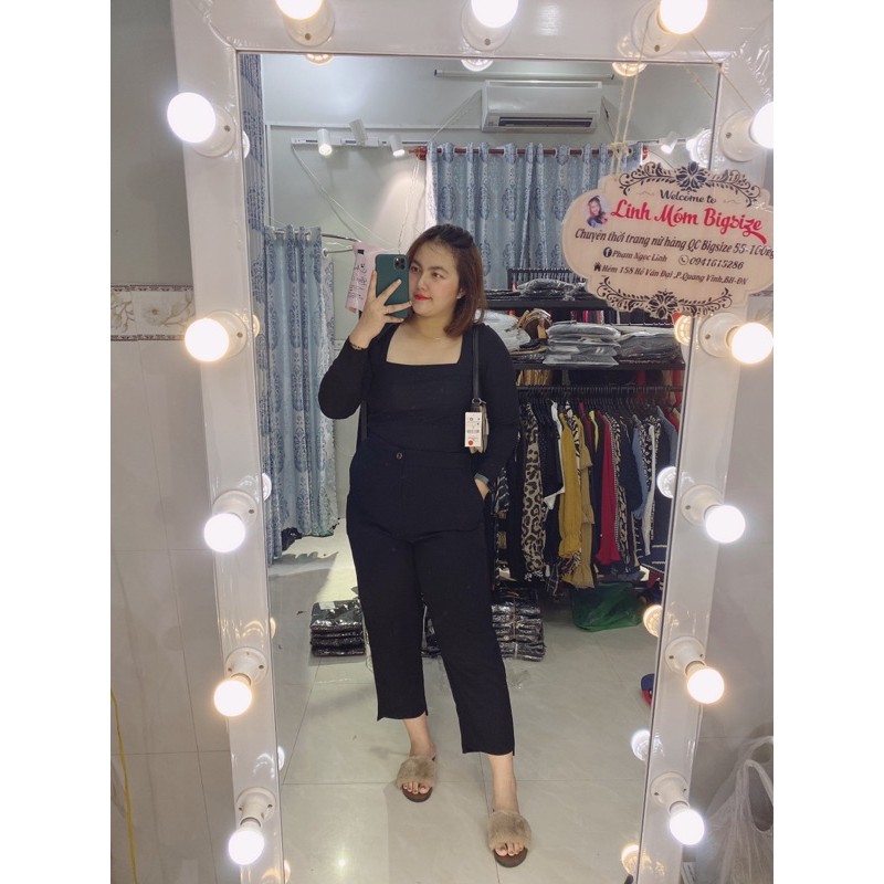 QUẦN BAGGY LỆCH GẤU BIGSIZE HÀNG TKLINHMOM | BigBuy360 - bigbuy360.vn