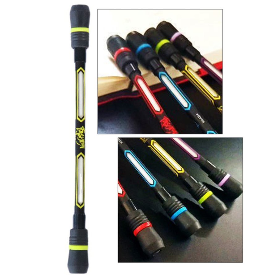Gel Pen chống rơi Bút quay Gel chống rơi 0.5MM Đồ chơi cho học sinh Gel Pen Spinner