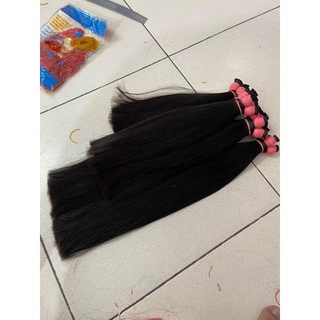 Tóc Nối 45cm Tự Nhiên – Chất Lượng Cao, Không Rối, Không Xơ