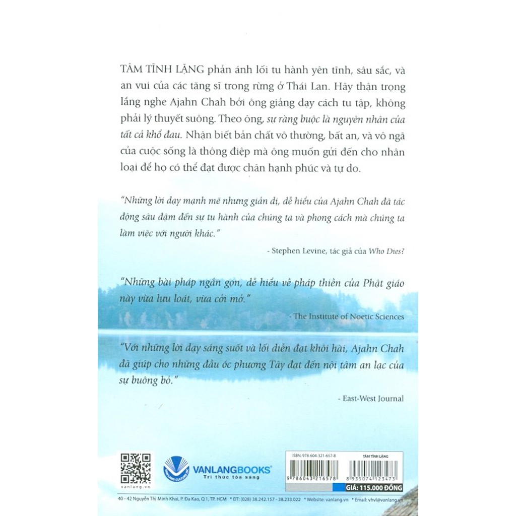 Sách - Tâm Tĩnh Lặng