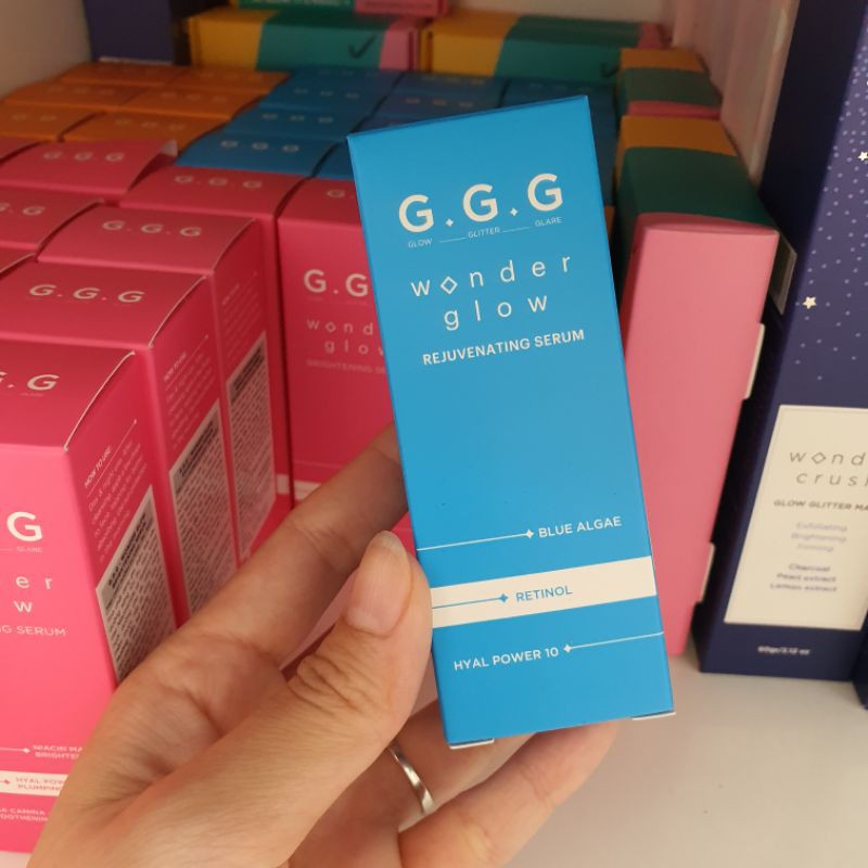 Serum trẻ hoá da, ngừa lão hoá GGG WONDER GLOW REJUVENATING SERUM 30ml | BigBuy360 - bigbuy360.vn