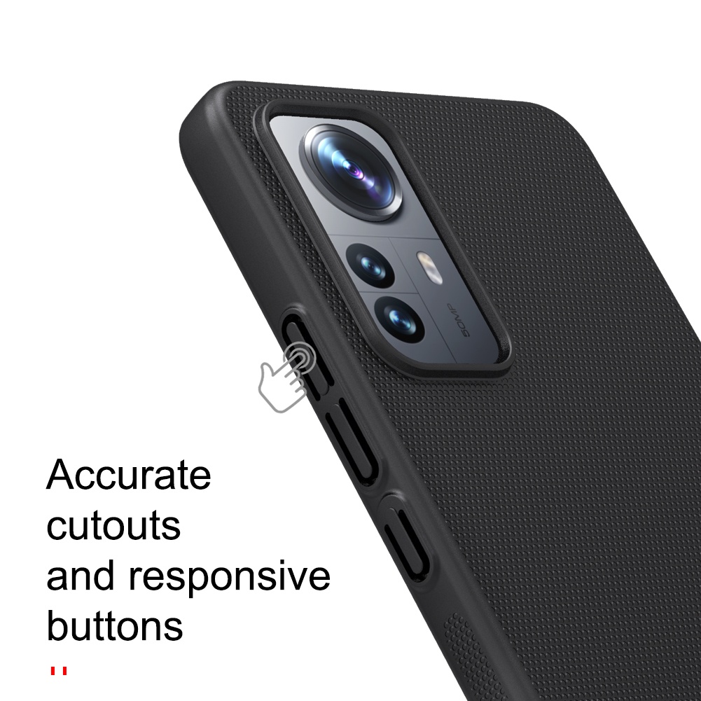 Ốp lưng Xiaomi Mi 12 Lite Nillkin Frosted Shield PC Ốp lưng Cho XiaoMi Mi12 12X 12S Pro