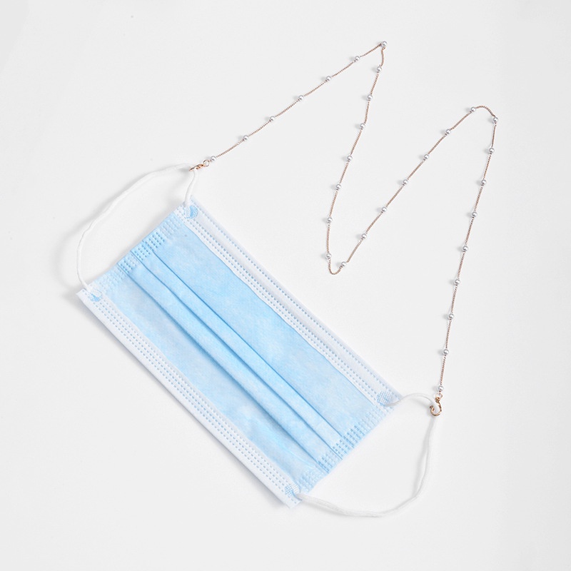 Dây Đeo Mắt Kính Đính Ngọc Trai Chống Thất Lạc Tiện Dụng