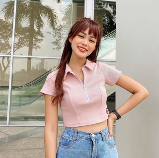Zipper Croptop