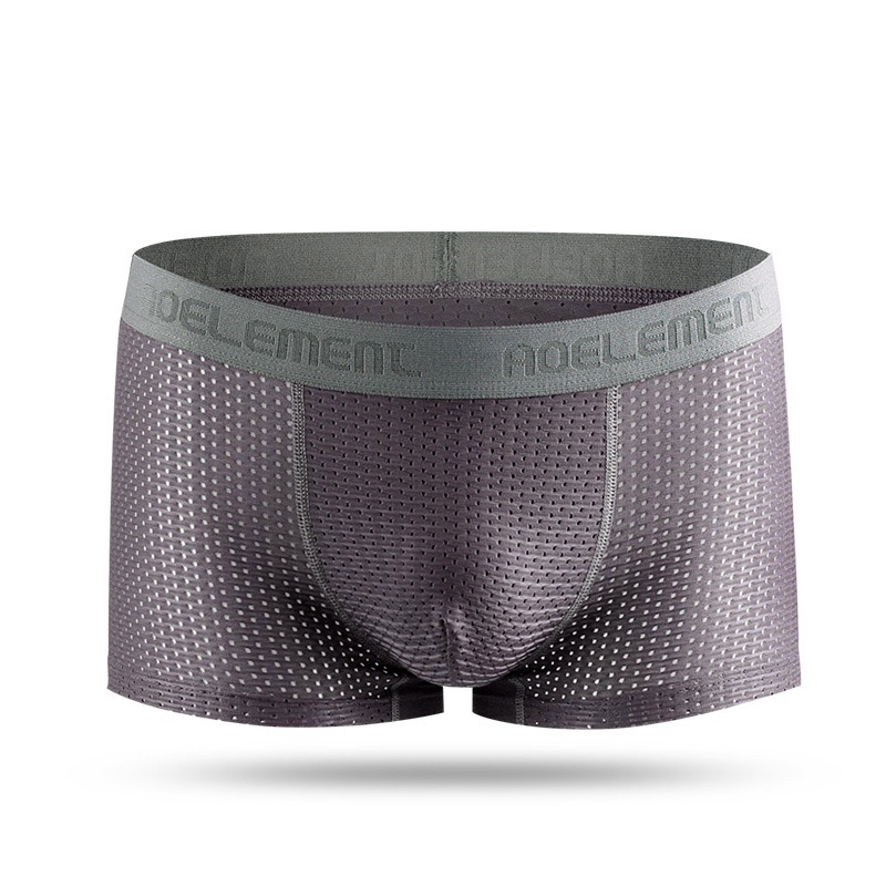 Quần Lót Boxer Hai Lớp Lưới Tổ Ong Thoáng Khí Thoải Mái Thời Trang Mùa Hè Cho Nam 114