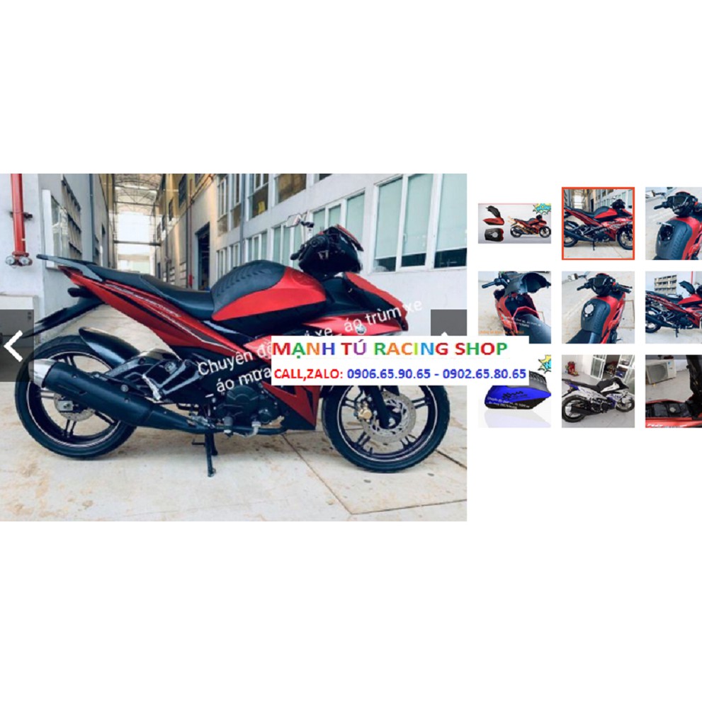 Thùng đựng đồ cho Exciter 150 kiểu bình xăng Moto