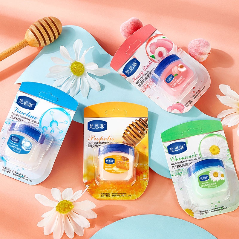Sáp dưỡng môi hồng xinh tẩy tế bào chết 7g
