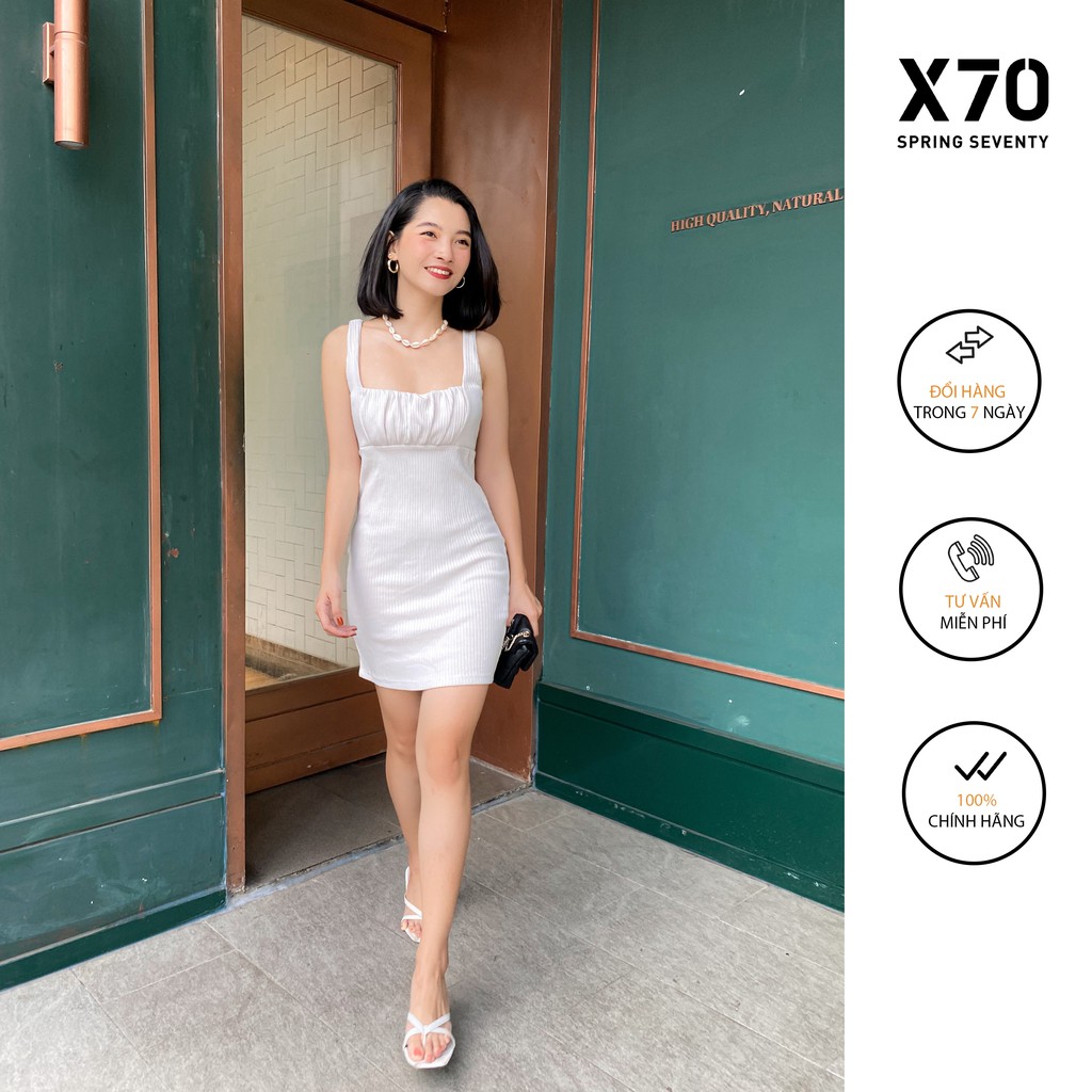 Đầm Thun Nữ Hai Dây Form Ôm Body Thời Trang X70 - 000700001 | BigBuy360 - bigbuy360.vn