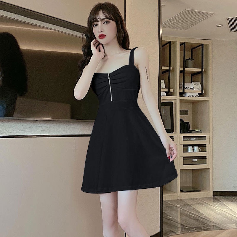 Đầm 2 dây Perty dáng chữ A thời trang hè quyến rũ cho nữ