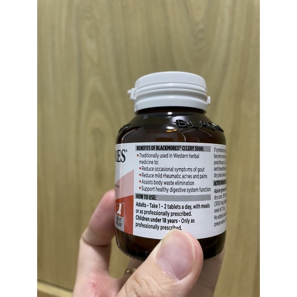 VIÊN UỐNG HỖ TRỢ ĐIỀU TRỊ GOUT CELERY BLACKMORES