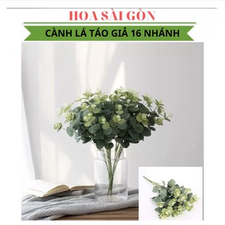 Cành lá táo giả 16 nhánh - Hàng loại 1