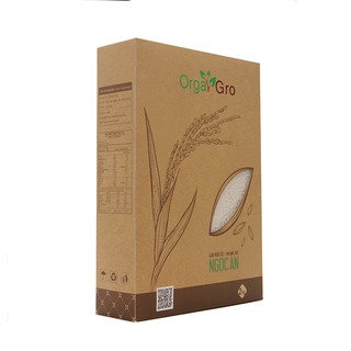 Gạo hữu cơ orgagro_ngọc an 2kg