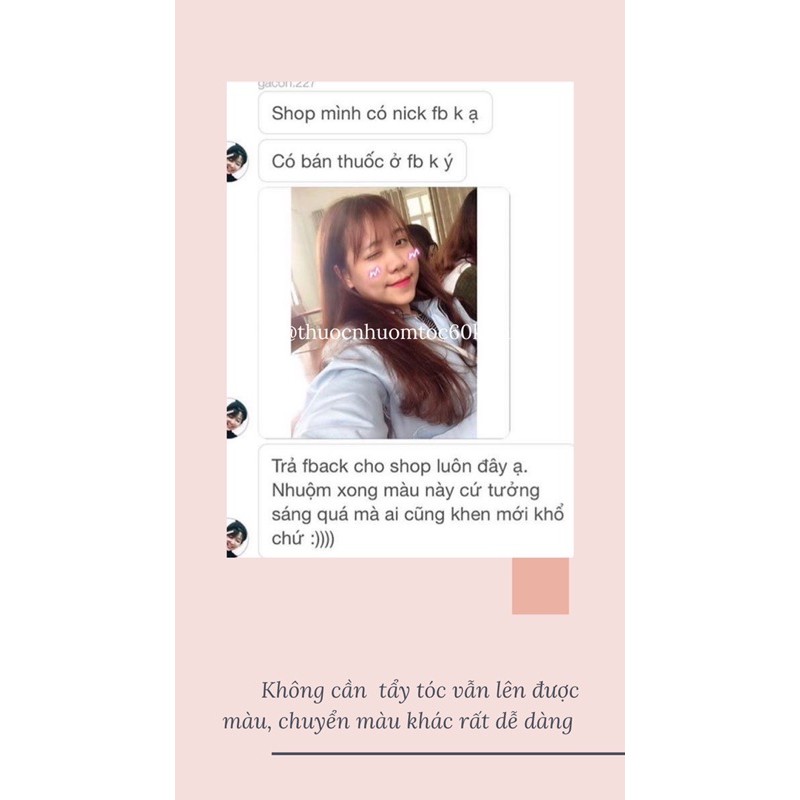 (KO TẨY)Thuốc nhuộm màu NÂU BƠ/NÂU MẬT ONG/NÂU CARAMEL kèm trợ dưỡng găng tay | BigBuy360 - bigbuy360.vn