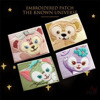 Miếng vá ủi quần áo tự dính hình Duffy And Friends DIY chất lượng cao 