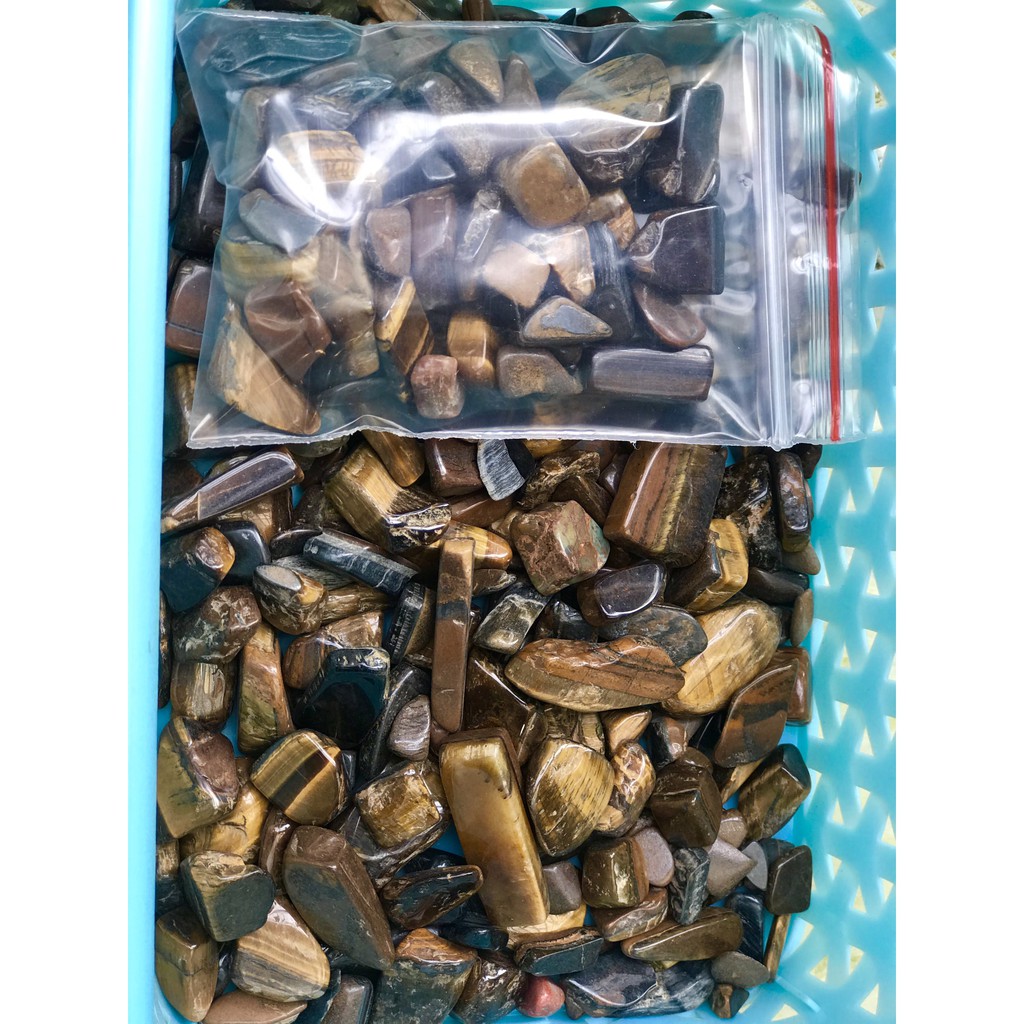 Đá vụn màu vàng - Đá vụn mắt hổ vàng - Đá thanh tẩy, tarot, trang trí | BigBuy360 - bigbuy360.vn