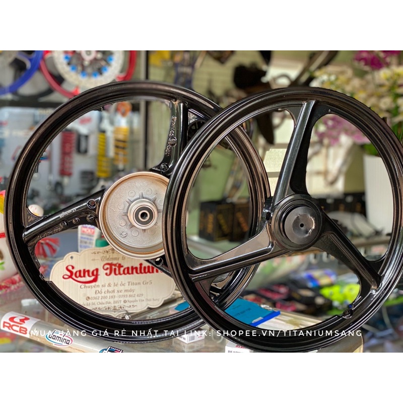 Mâm 3 đao sirius ex2010 at racing màu bóng