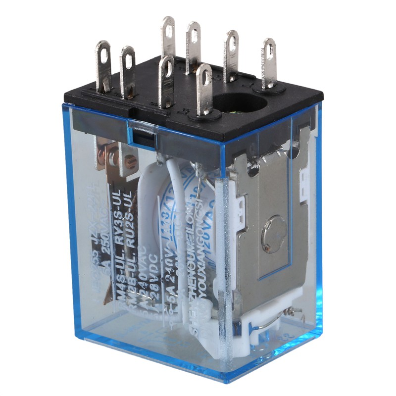 Rơ Le Điện Từ Hh52P Ac 110v Dpdt 8-pin 8p