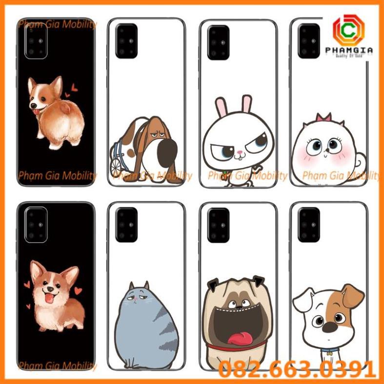 Ốp lưng ép kính chống bể hình nhiều mẫu đẹp Samsung Galaxy S20 Ultra S20 Plus S20 S10 Plus S10E