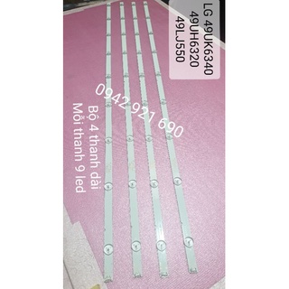 Bộ led tivi LG 49UK6340 - 49UH6320 - 49LJ550 (Led mới zin nhà máy)